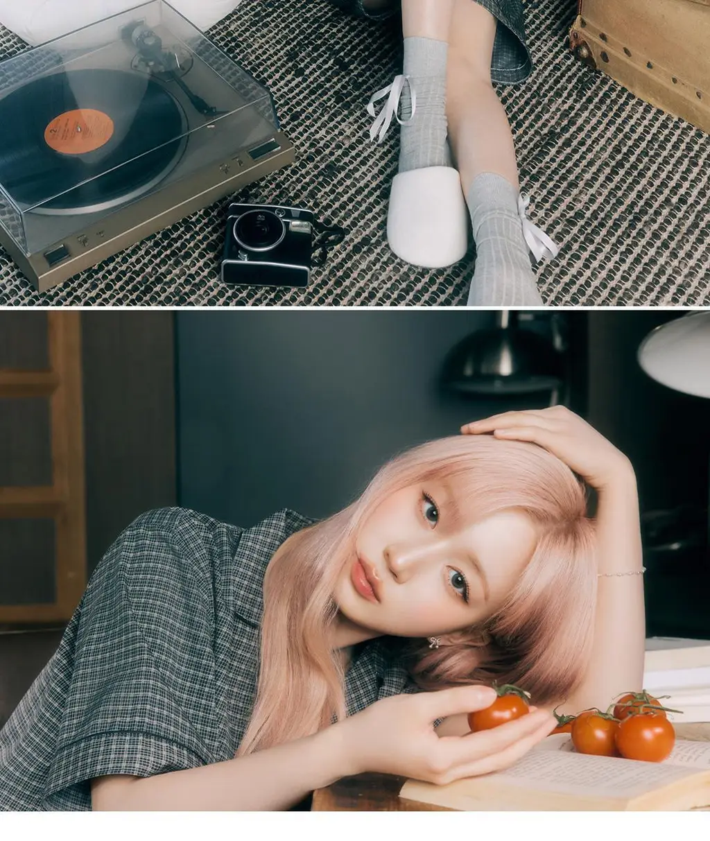 [해원 PICK] 도씨 실크핏 더스트 반팔 커플 잠옷 세트 상세페이지 4
